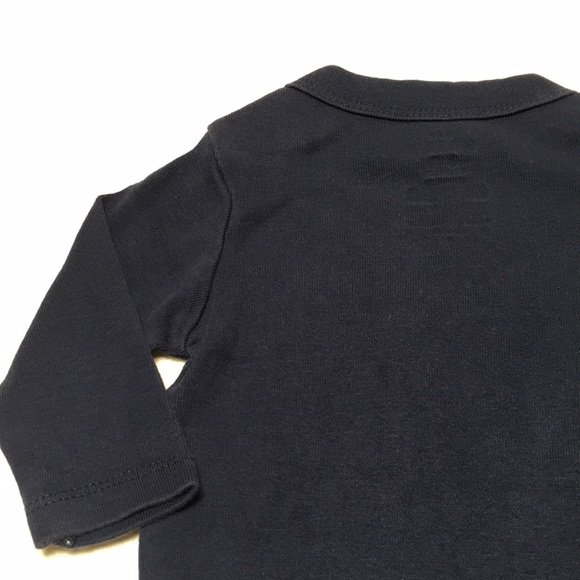 0-3m (6/$20) Navy Long-Sleeved Bodysuit by Old Navy - Picture 11 of 11